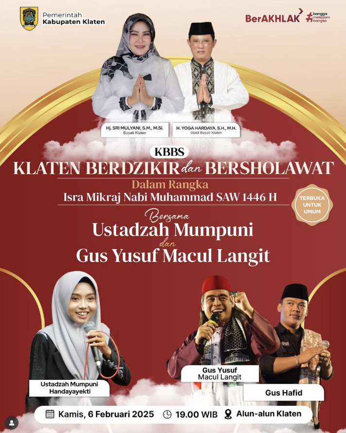 Klaten Berdzikir dan Bersholawat
