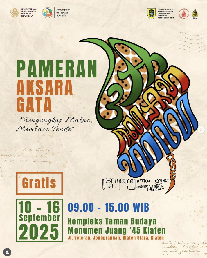 Pameran Aksara Gata 2025