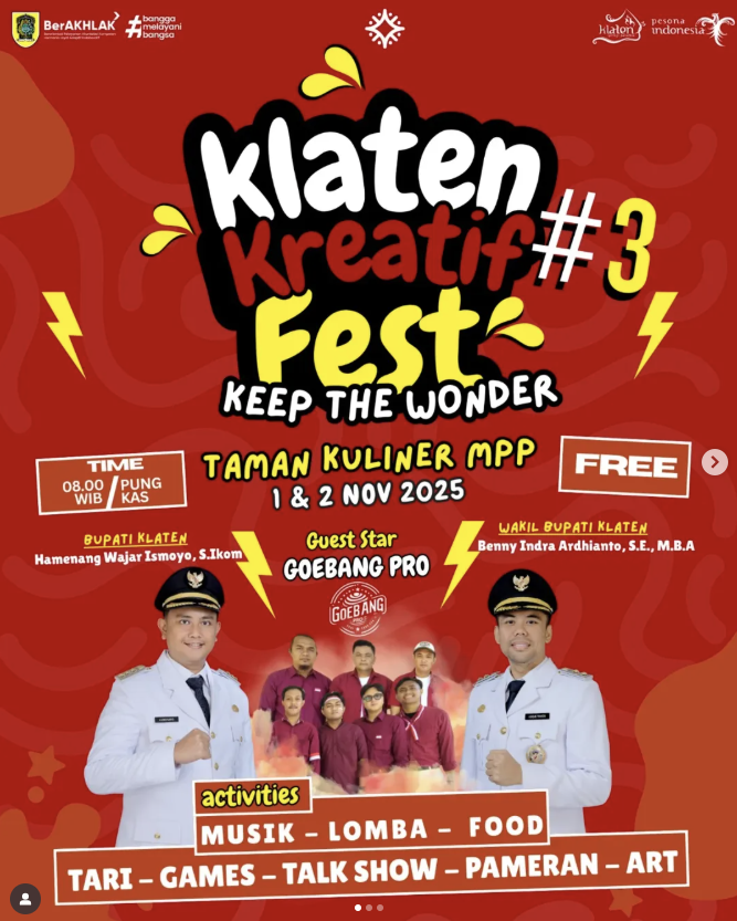 Klaten Kreatif Festival #3