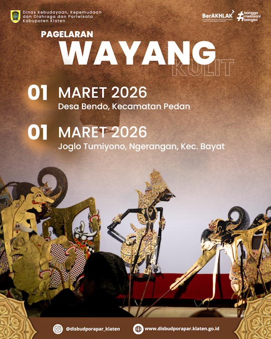 Pagelaran Wayang Kulit Maret