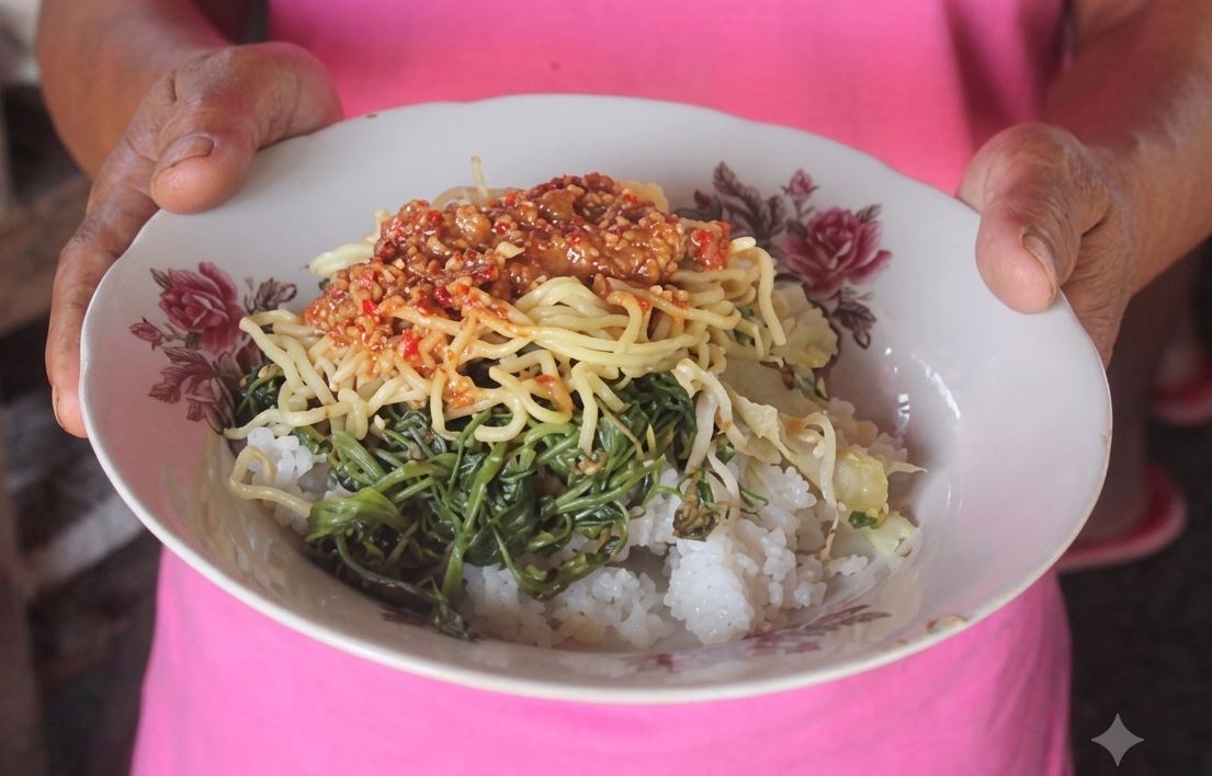 Pecel Cenil, Sarapan Unik dengan Perpaduan Kenyal, Segar, dan Gurih Khas Jawa