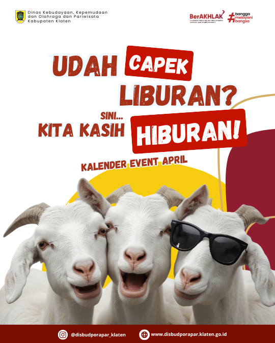 KALENDER EVENT APRIL