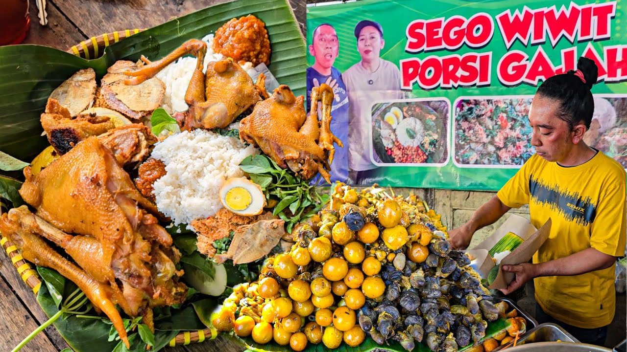 Sego Wiwit Porsi Gajah, Kuliner Klaten yang Bikin Kenyang Seharian